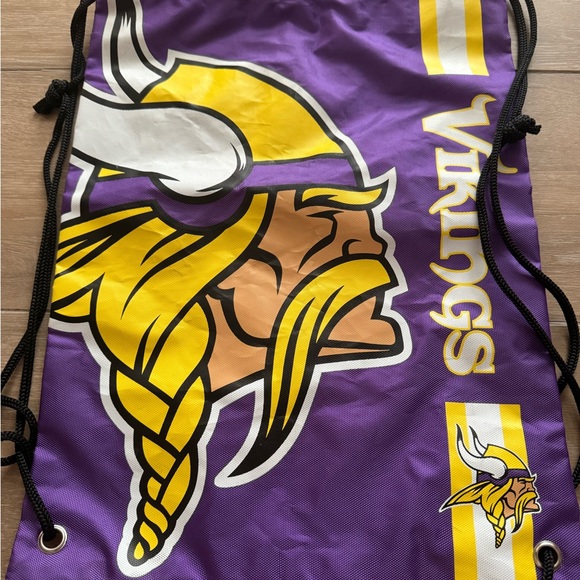 Other - NFL Vikings Drawstring Bag
